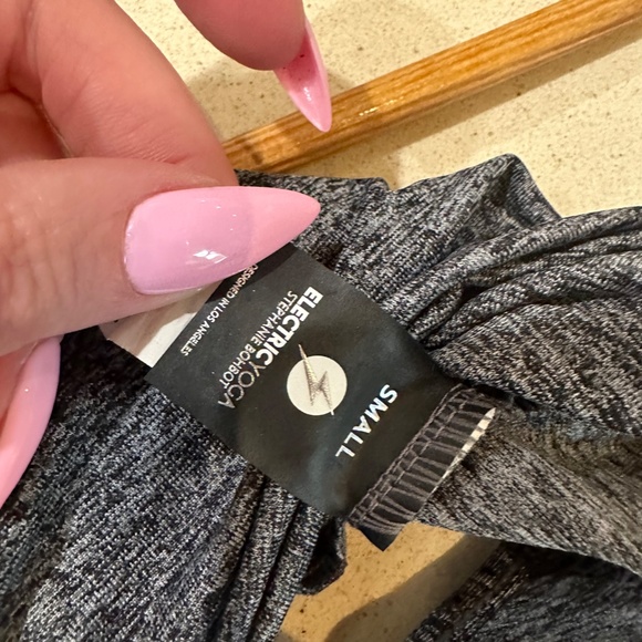 Electric Yoga Cross Chest Sports Bra Grey Size:S - Picture 4 of 7